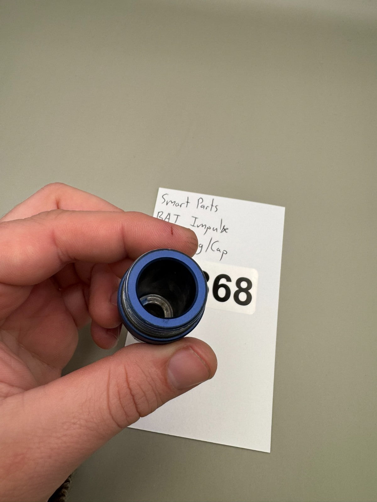 Smart Parts RAT Impulse Front Plug/Cap-Blue