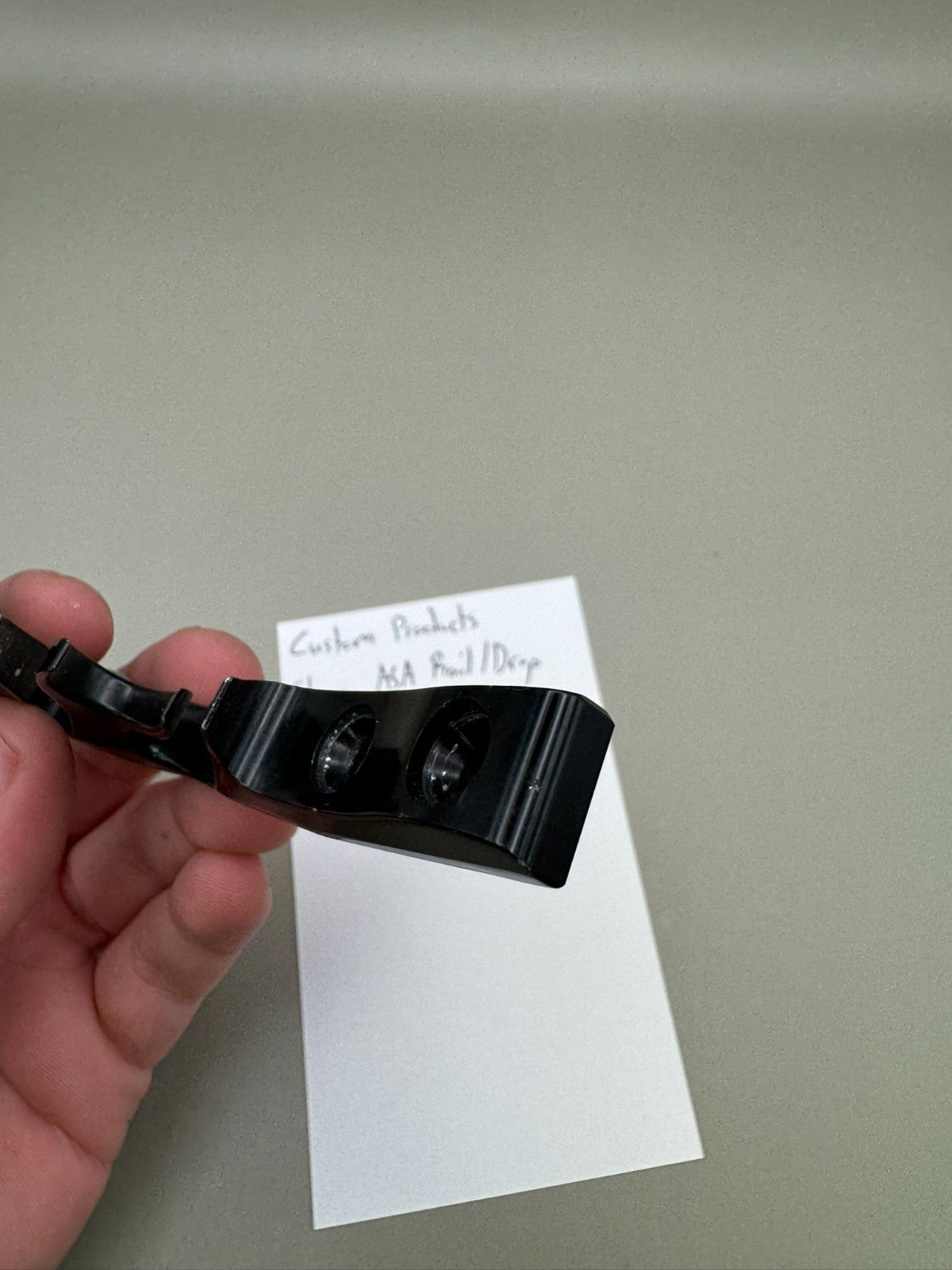 Custom Products Flame ASA Rail/Drop-Black