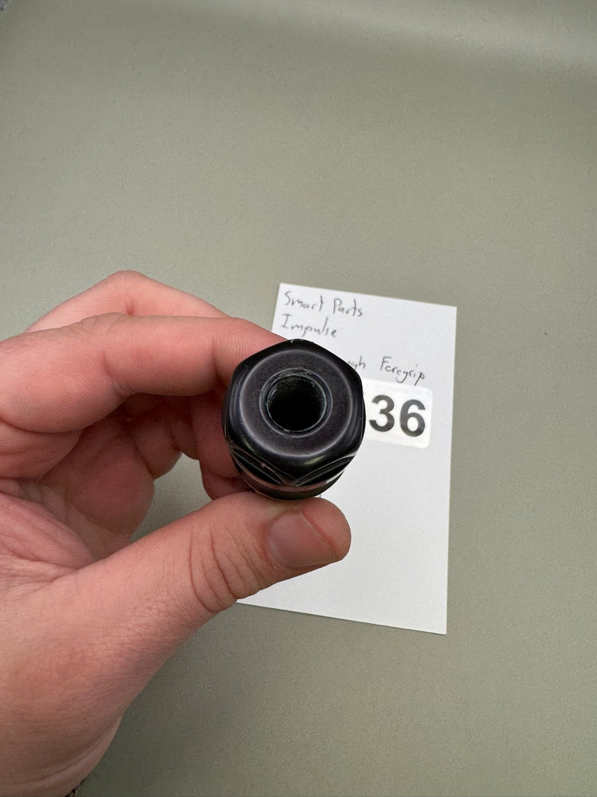 Smart Parts Impulse Gas Through Foregrip-Black