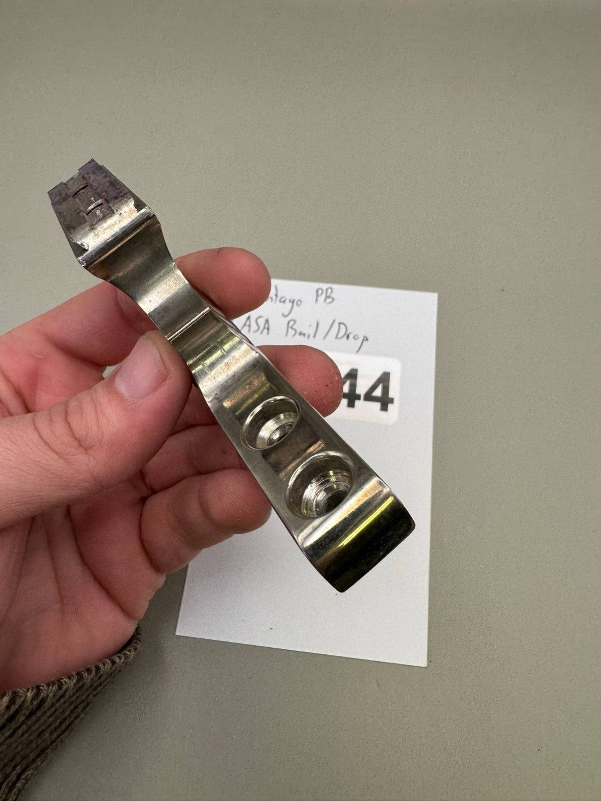 Vintage PB ASA Rail/Drop-Silver