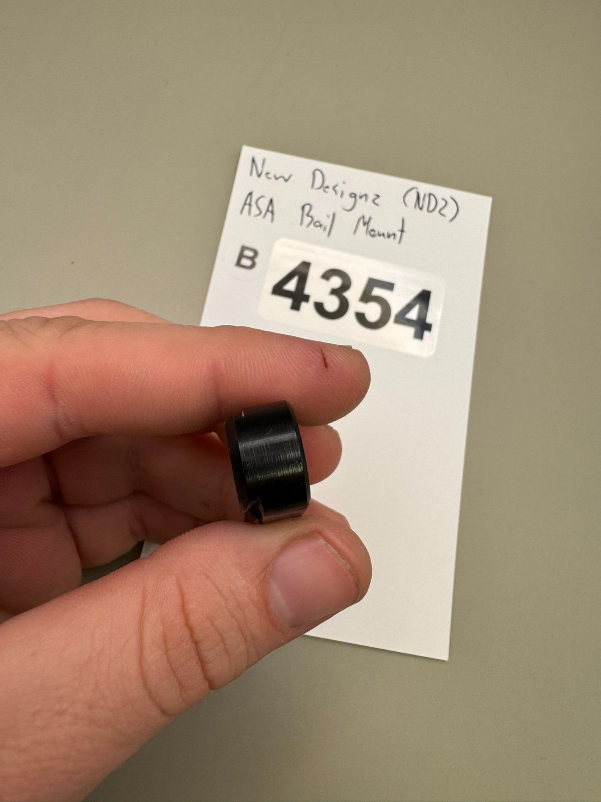 New Designz (NDZ) ASA Rail Mount-Black