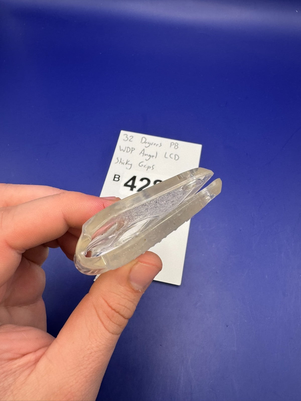 32 Degrees PB WDP Angel LCD Sticky Grips-Transparent