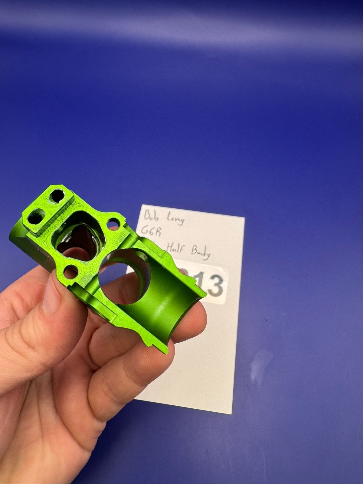 Bob Long G6R Front Half Body-Green