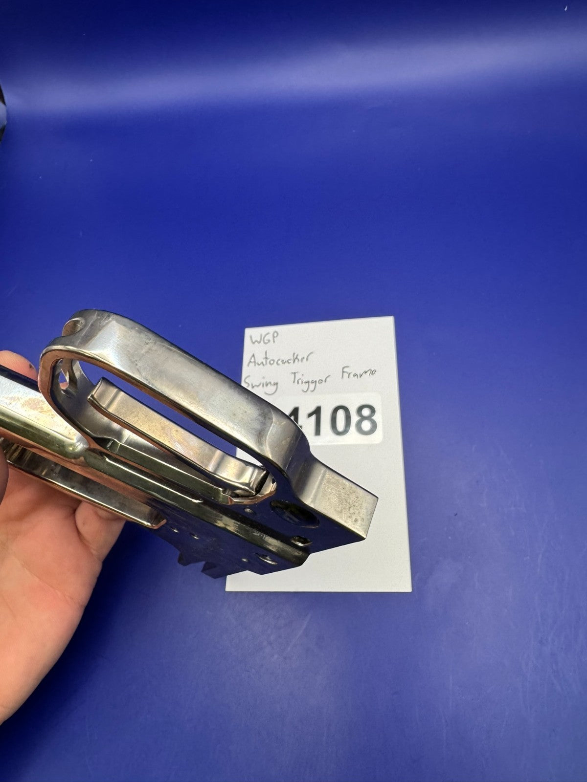 WGP Autococker Swing Trigger Frame-Silver