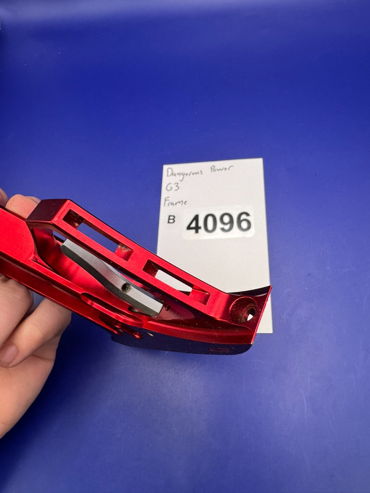 Dangerous Power G3 Frame-Red