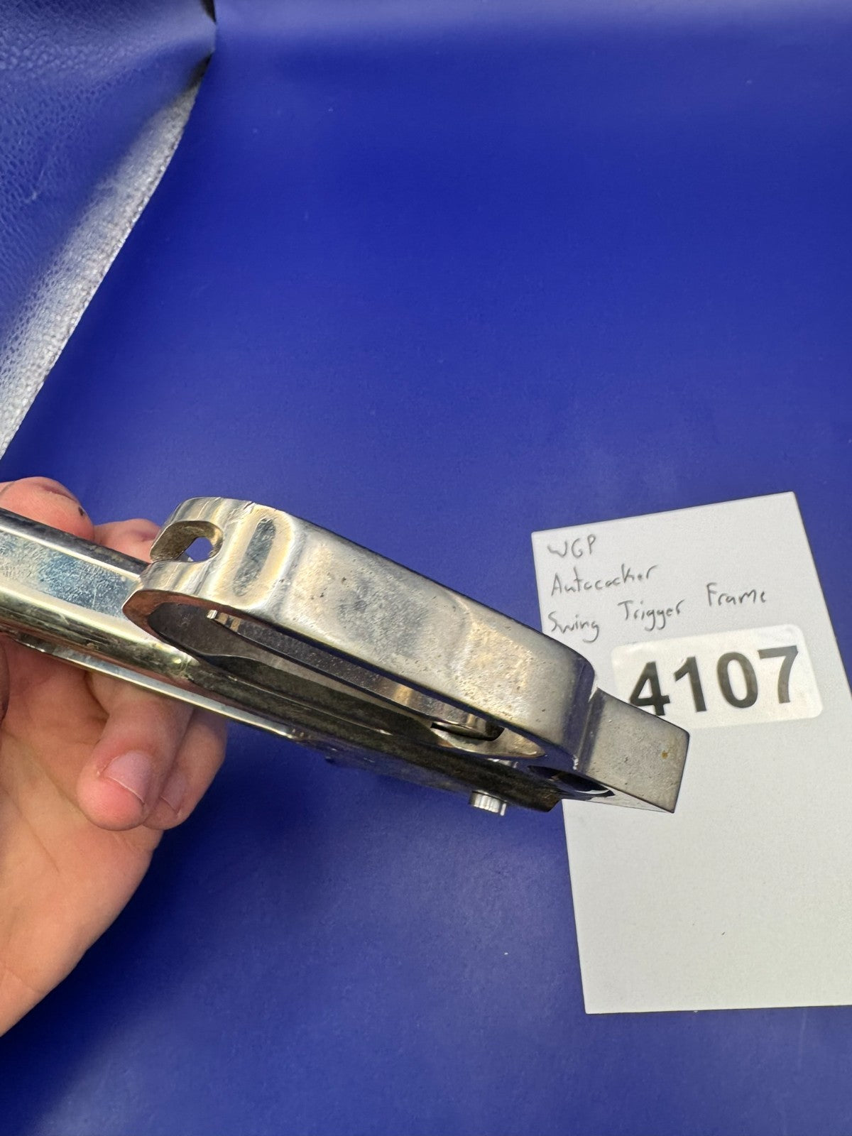 WGP Autococker Swing Trigger Frame-Silver