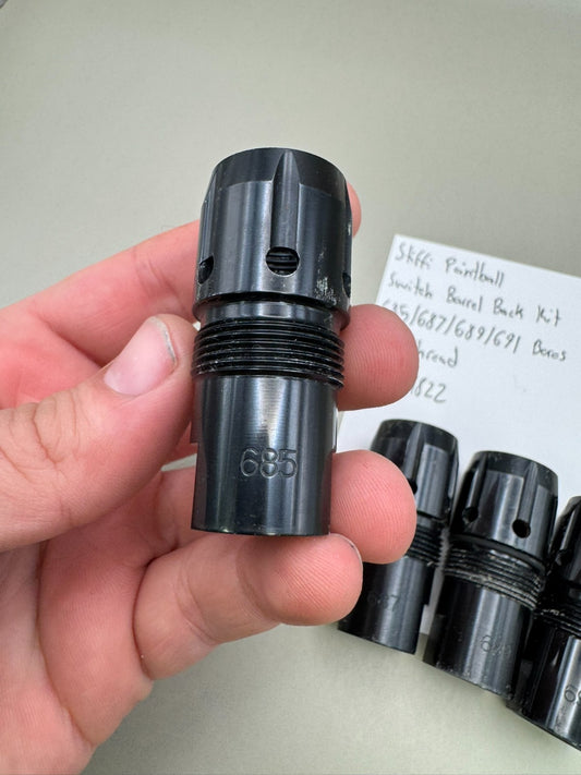 Stiffi Paintball Switch Barrel Back Kit 685/687/689/691 Bores AC Thread