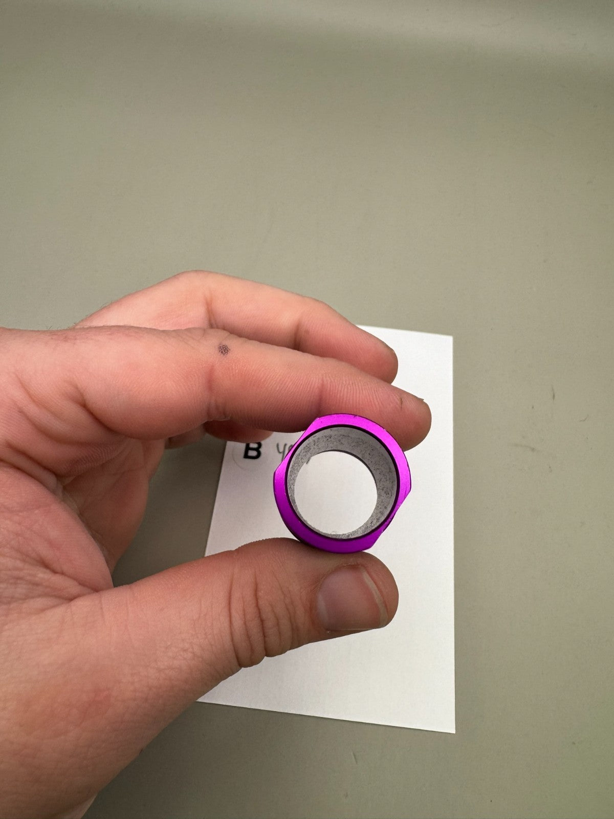 CCM Paintball Barrel Back 682 Bore AC Thread-Purple