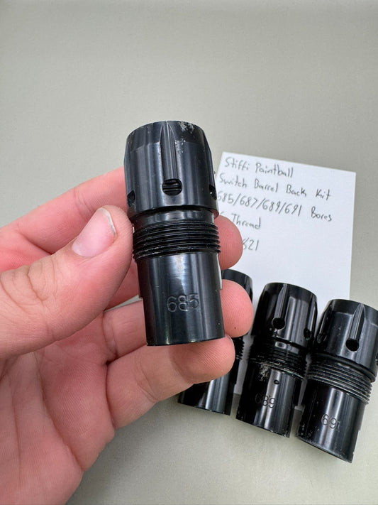 Stiffi Paintball Switch Barrel Back Kit 685/687/689/691 Bores AC Thread