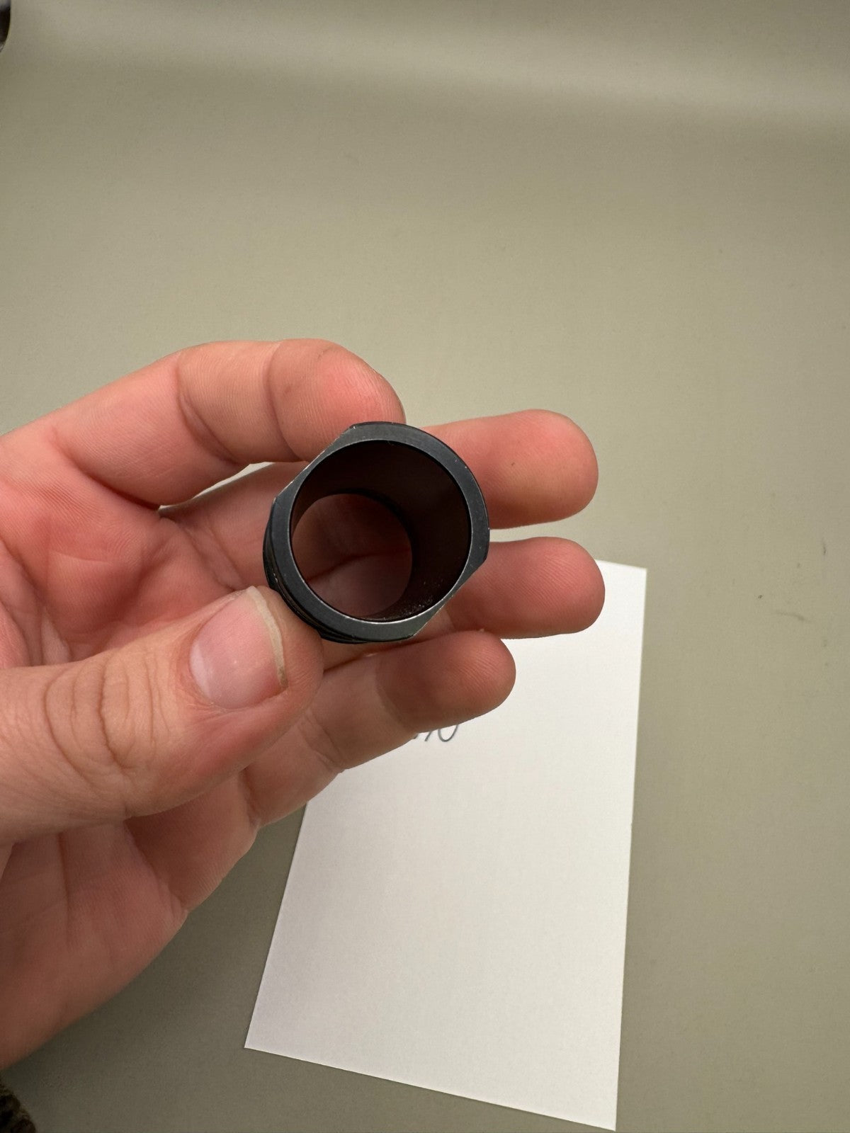 CCM Paintball Barrel Back 690 Bore AC Thread-Black