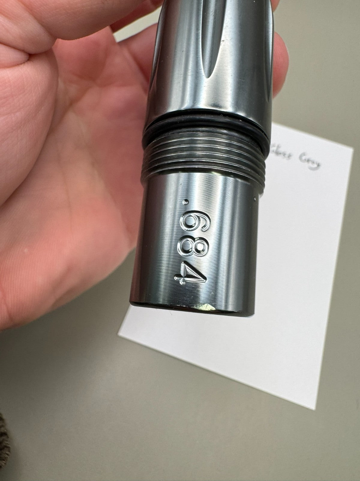 Dye UL Back- Gloss Grey 684 Bore AC Thread