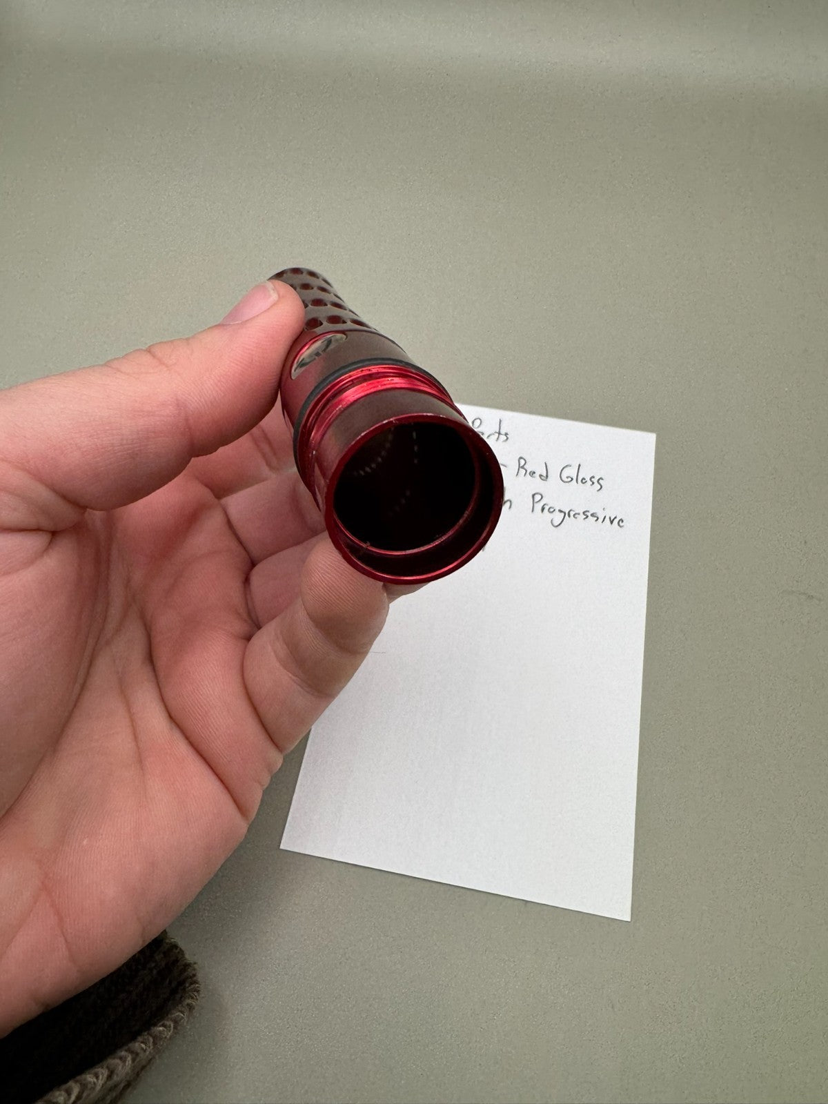 Smart Parts Freak Tip-Red Gloss 10 inch Progressive