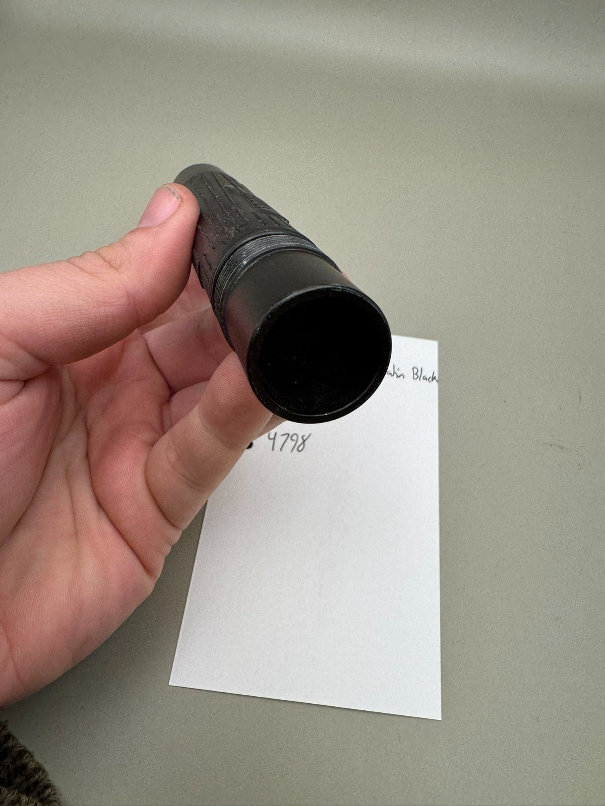 Mac Dev PB Shift Paintball Barrel Back-Satin Black 690 Bore AC Thread