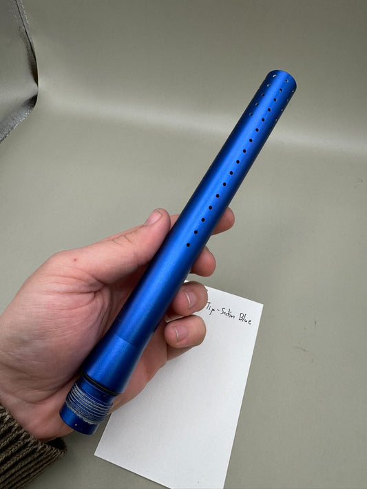 Mac Dev PB Shift Paintball Barrel Tip-Satin Blue 14 inch