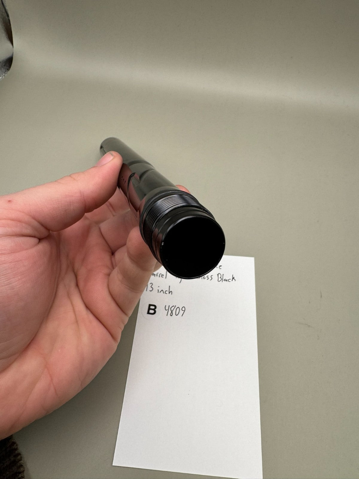 J and J Performance Barrel Tip-Gloss Black 13 inch