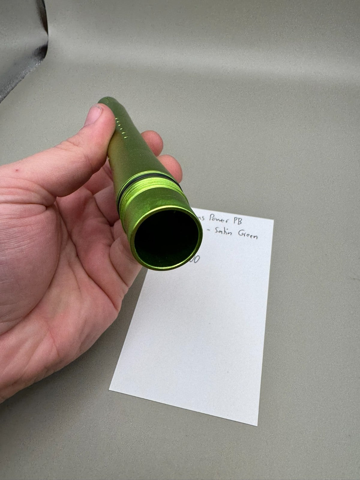 Dangerous Power PB Barrel Tip-Satin Green 14 inch