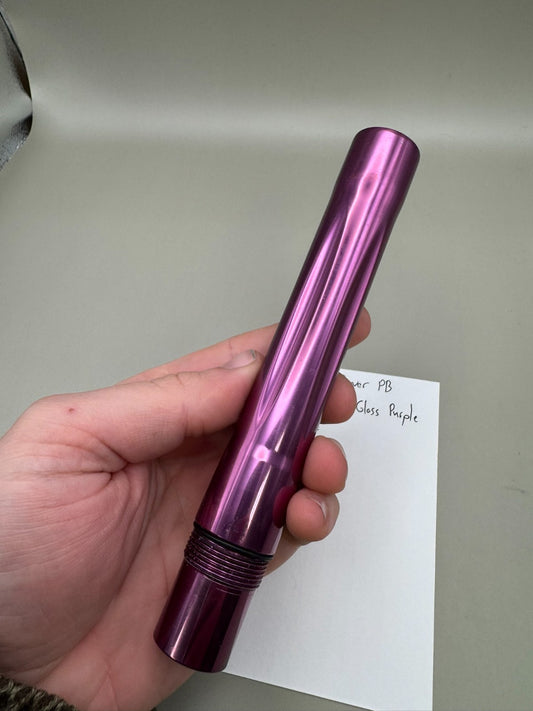 Dangerous Power PB Paintball Barrel Back-Gloss Purple 690 Bore AC Thread