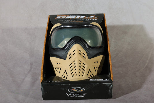 Grillz 2.0 Paintball Mask Tan in Box Great
