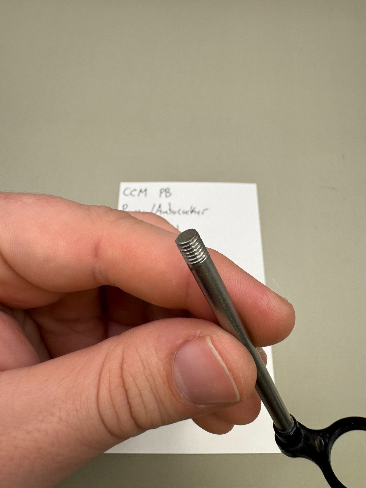 CCM PB Pump/Autococker Beaver Tail-Silver