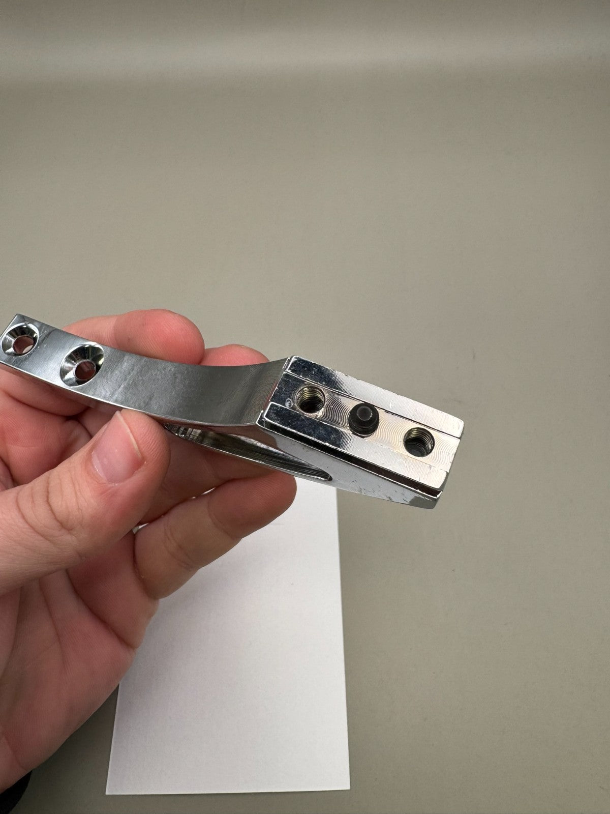 Vintage PB ASA Rail/Drop-Gloss Silver
