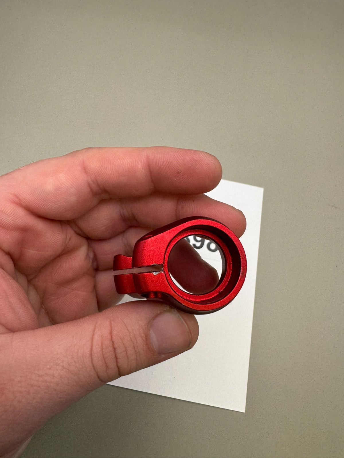 Planet Eclipse LV 1 Clamping Feedneck-Satin Red