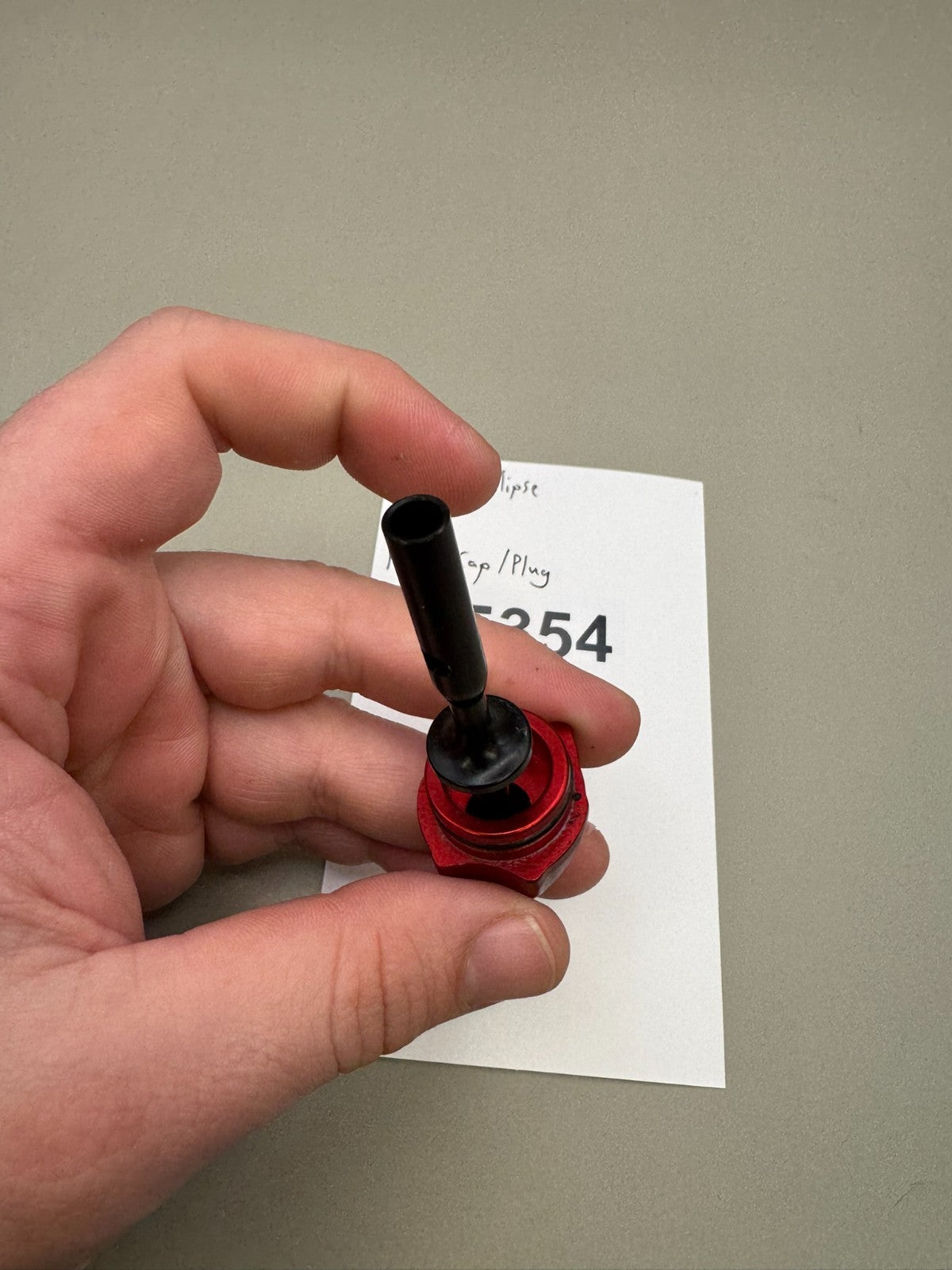 Planet Eclipse LV 1 Front Cap/Plug-Gloss Red