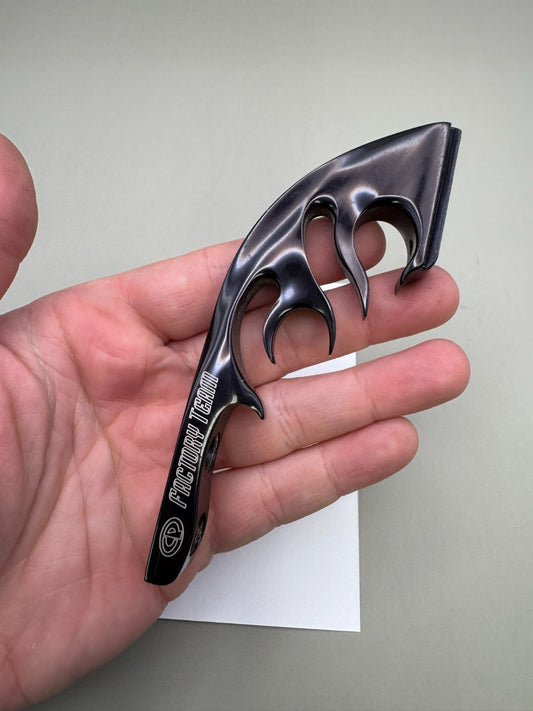 Custom Products Flame ASA Rail/Drop-Gloss Black