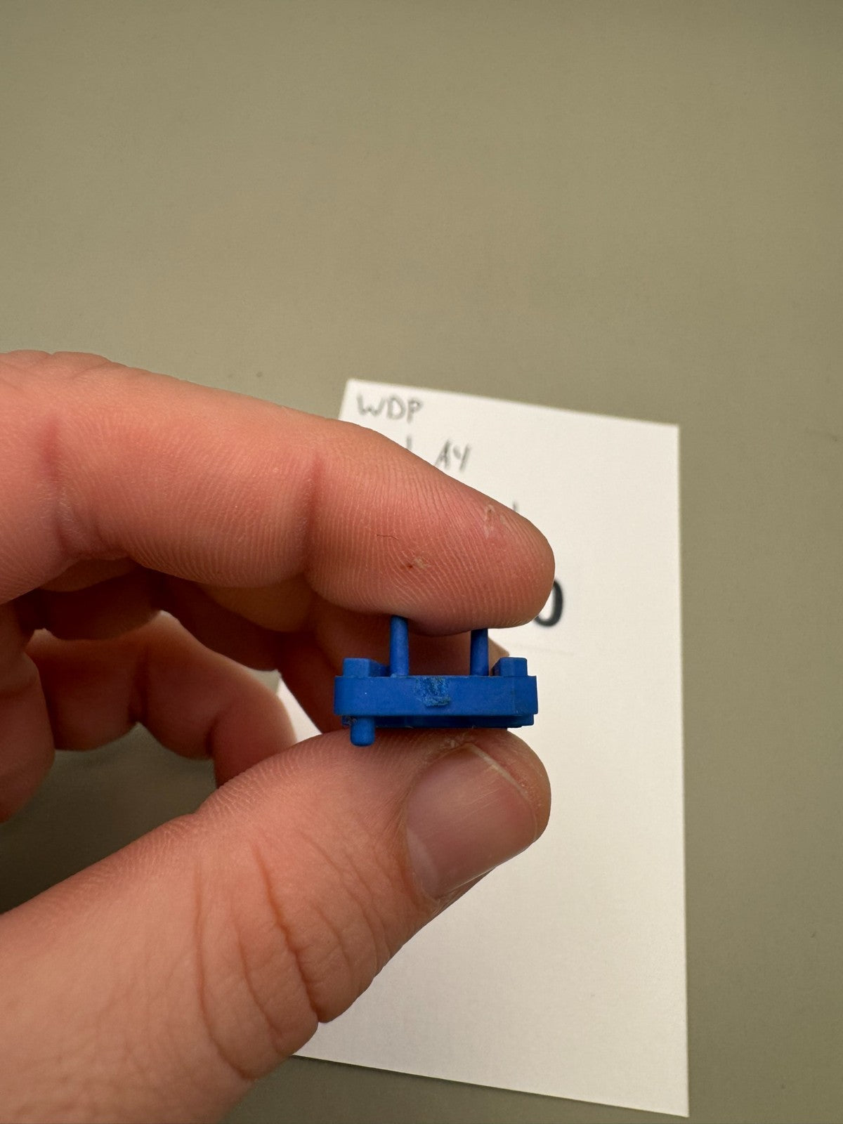 WDP Angel A4 Solenoid Mount-Matte Blue