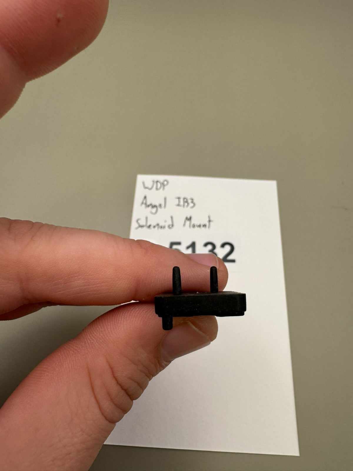 WDP Angel IR3 Solenoid Mount-Black