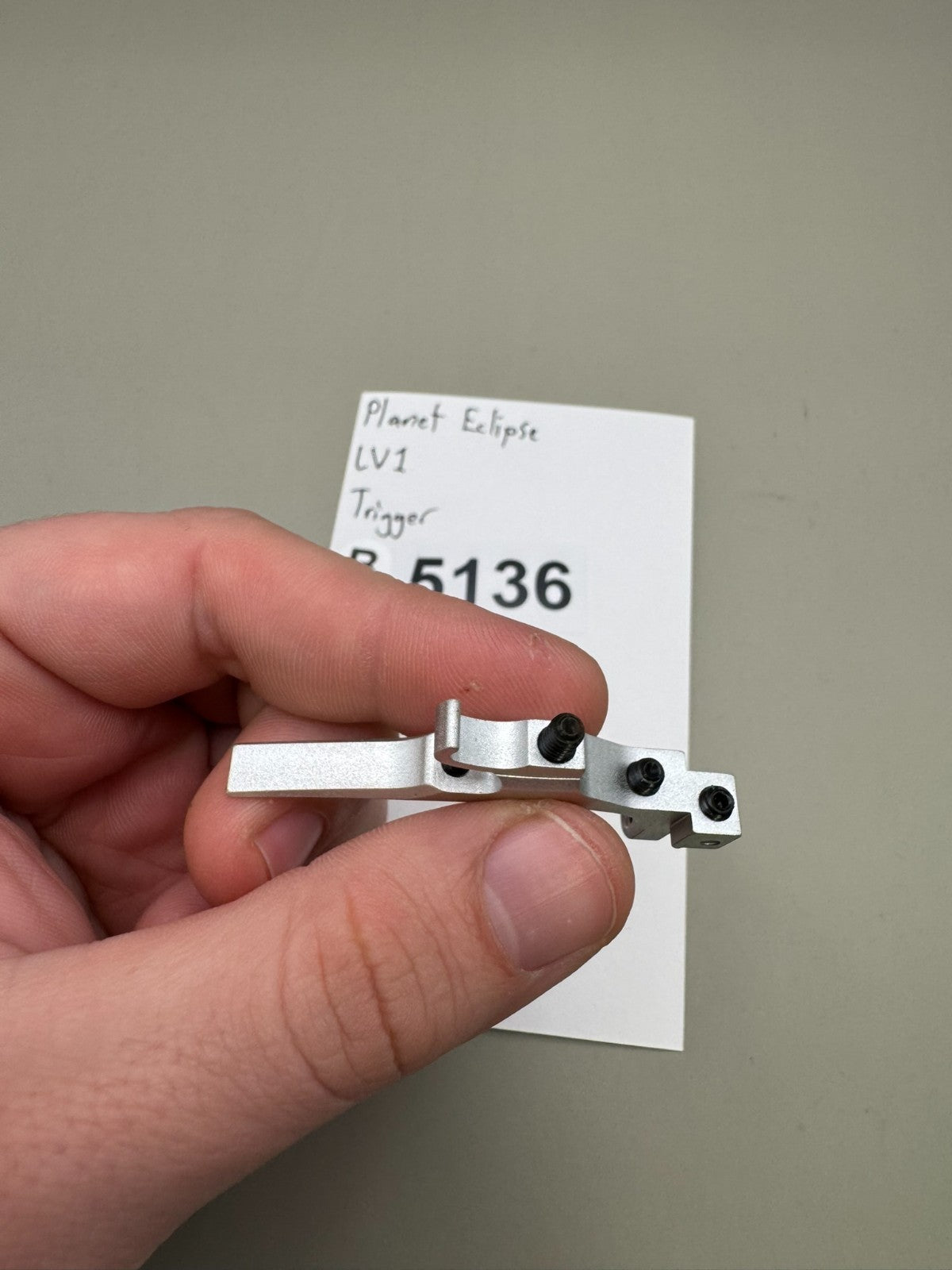 Planet Eclipse LV1 Trigger-Satin Silver