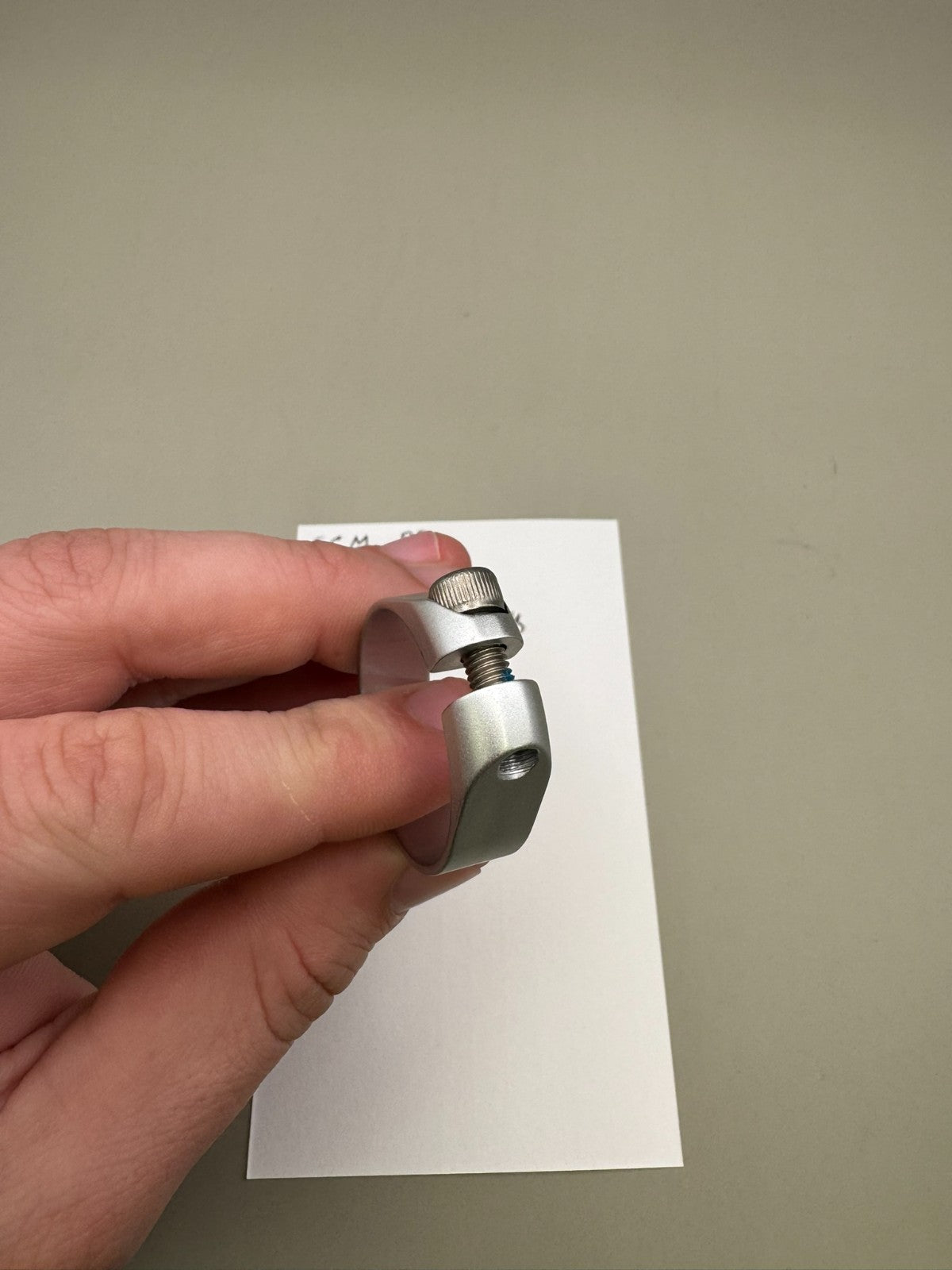 CCM PB Impulse Clamping Feedneck 2 x Collars-Silver