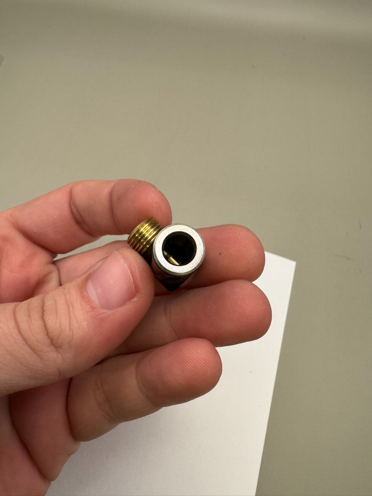 CCM PB 90' Fitting-Black Gloss