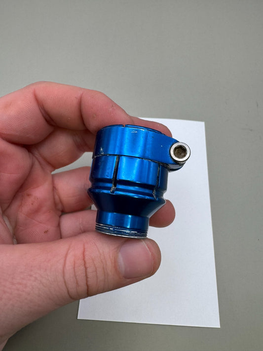 Smart Parts Shocker SFT Clamping Feedneck-Gloss Blue