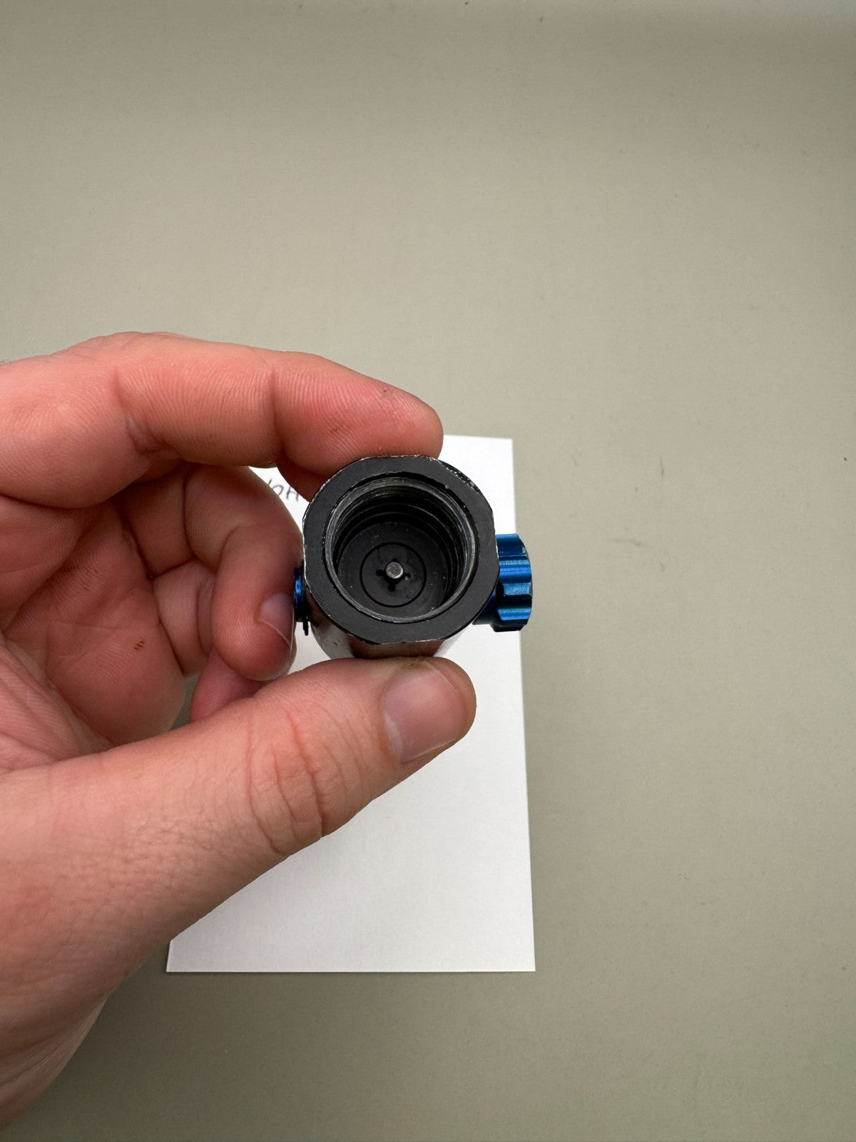 Smart Parts On/Off ASA/Tank Adapter-Satin Balck