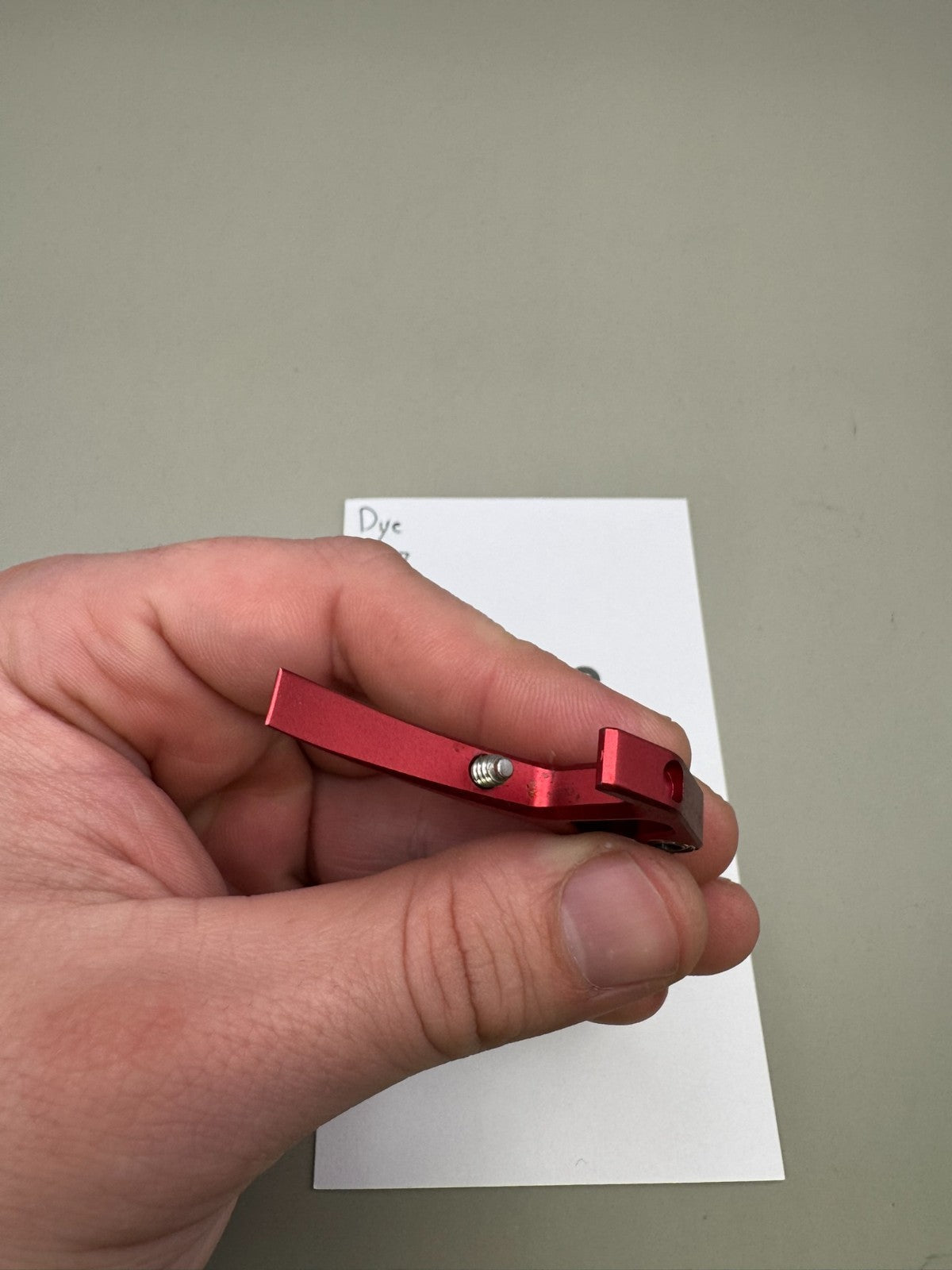 Dye DM7 Trigger-Gloss Red