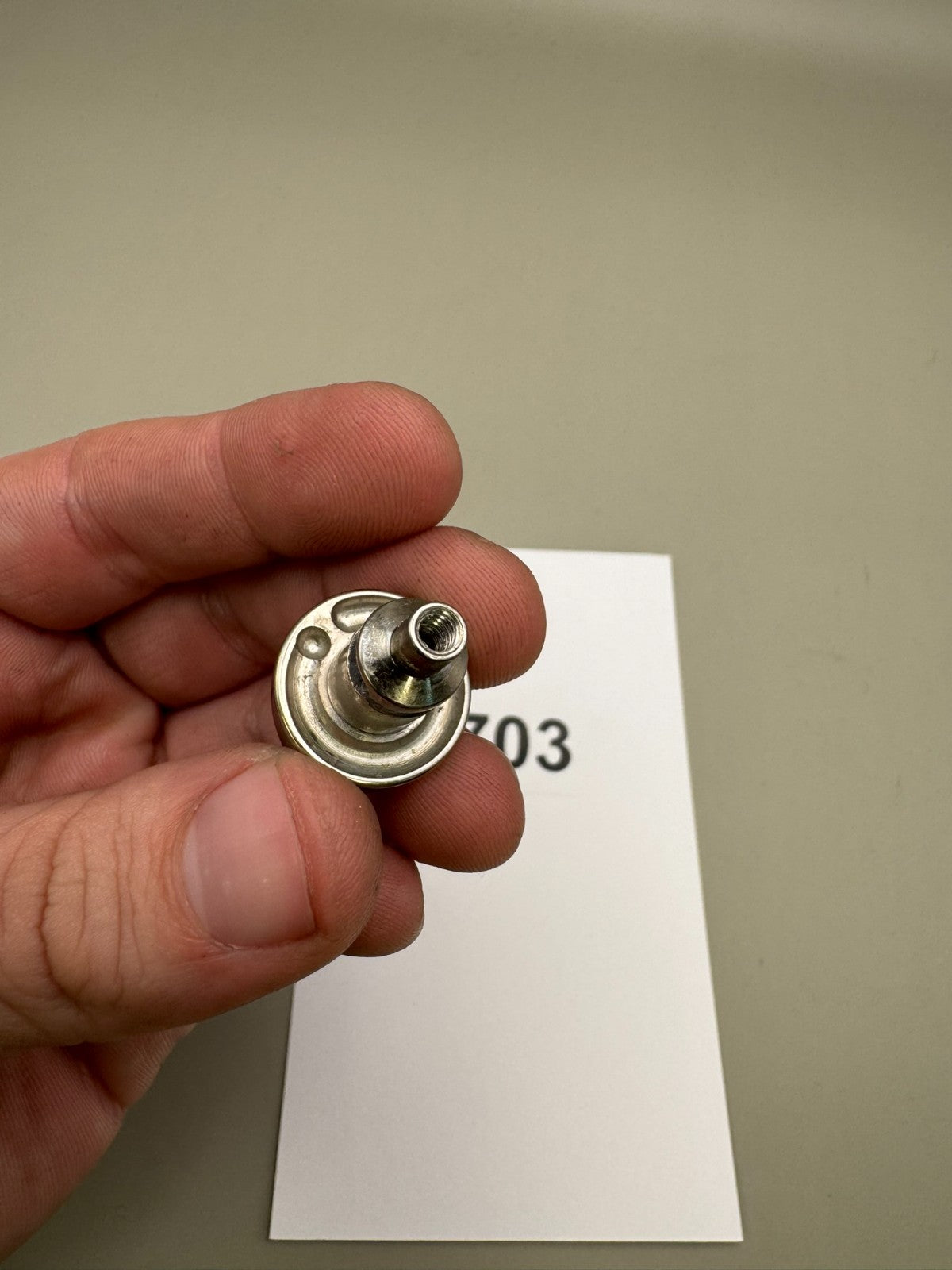 Bob Long 2K12 G6R Cam Drive Knob-Silver