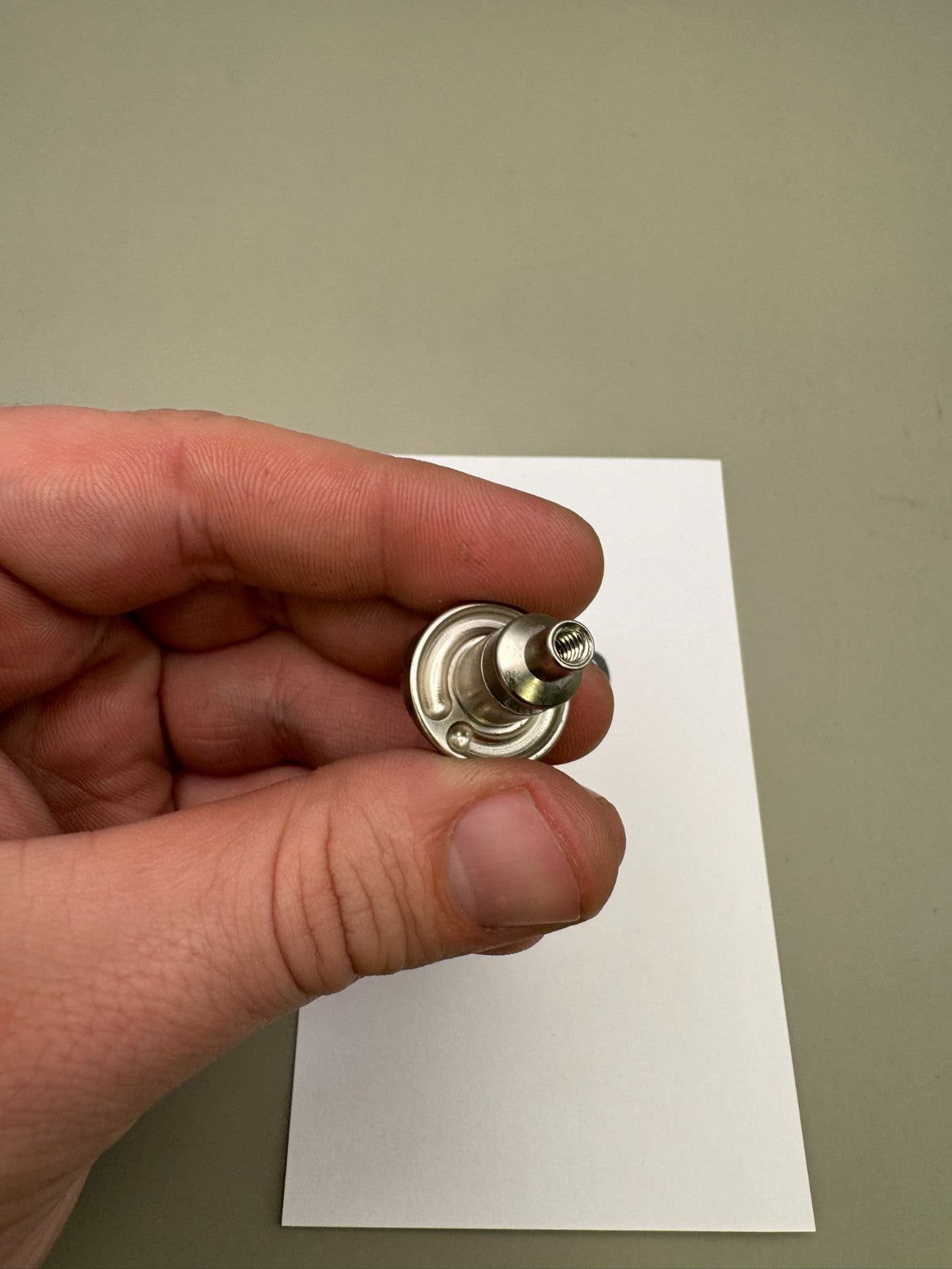 Bob Long 2K12 G6R Cam Drive Knob-Silver