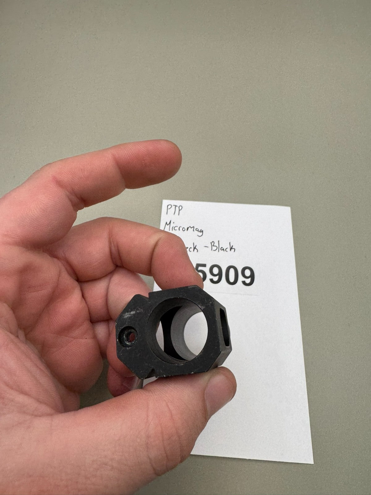 PTP Micromag Feedneck-Matte Black