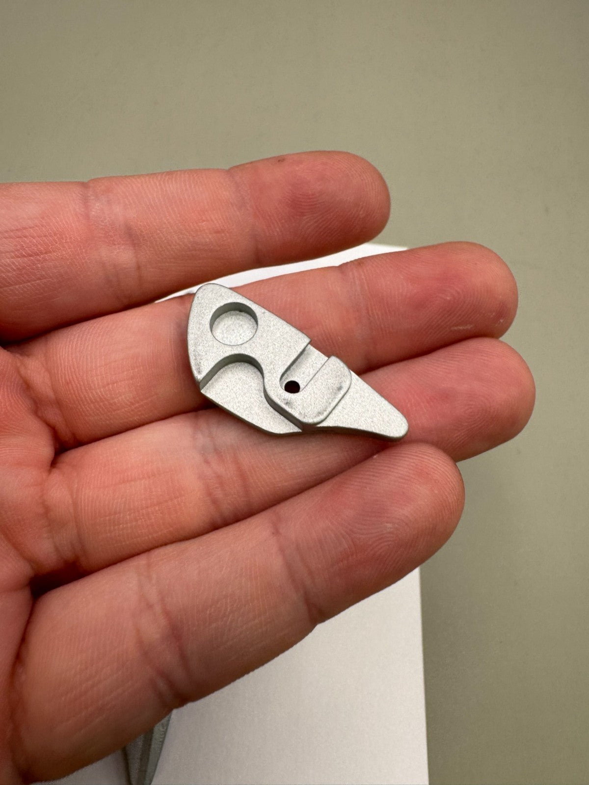 Dye DM7 Eye Covers-Satin Silver