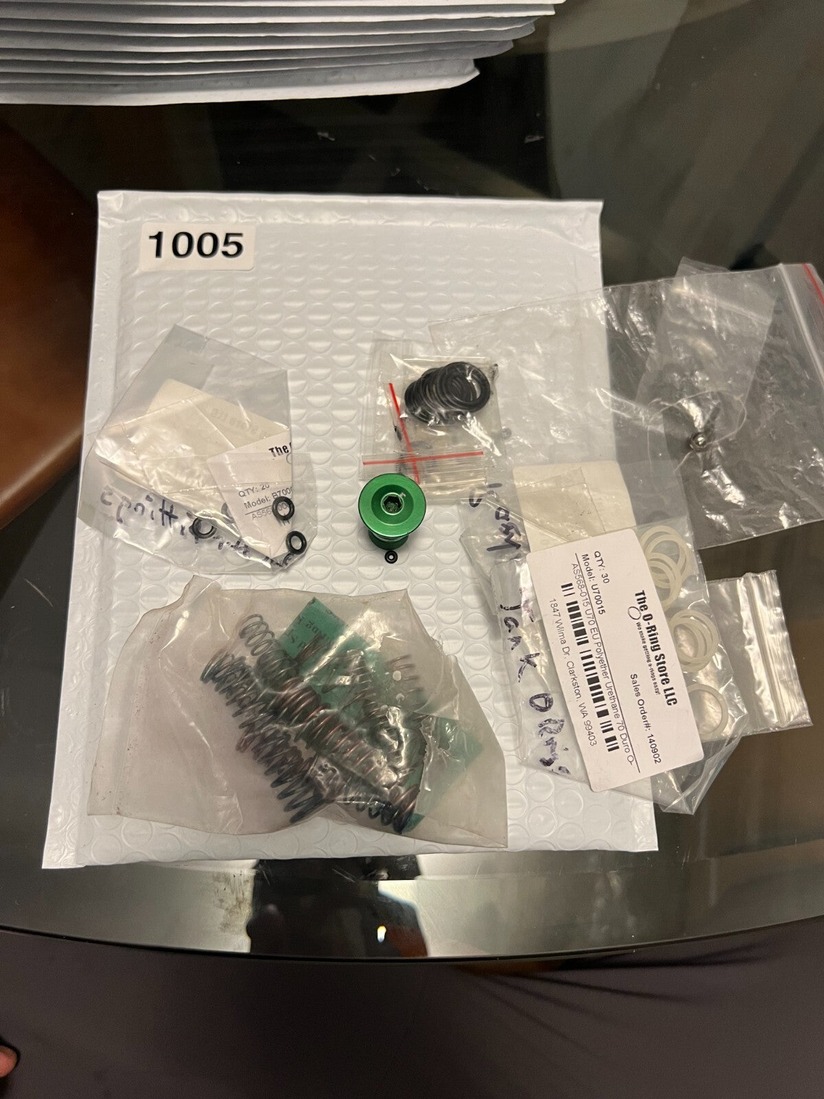 Paintball Autococker Spring Kit & Parts Lot - O-Rings, Screws, Upgrades Silv