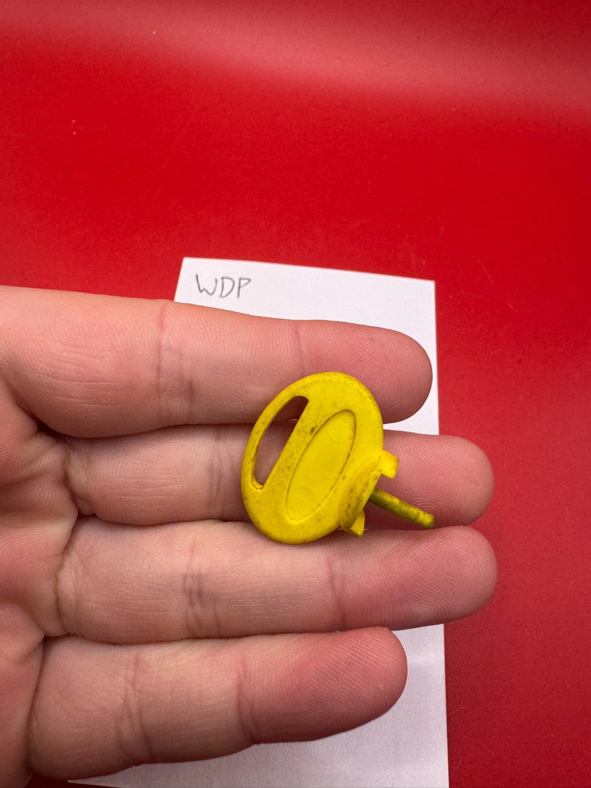 WDP Angel LCD Early On/Off Key Yellow