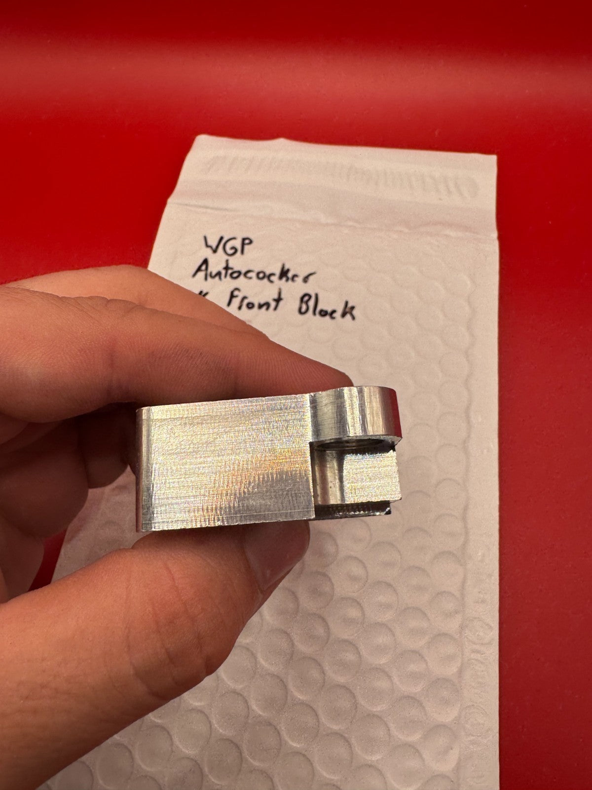 WGP Autococker 2k Front Block Silver