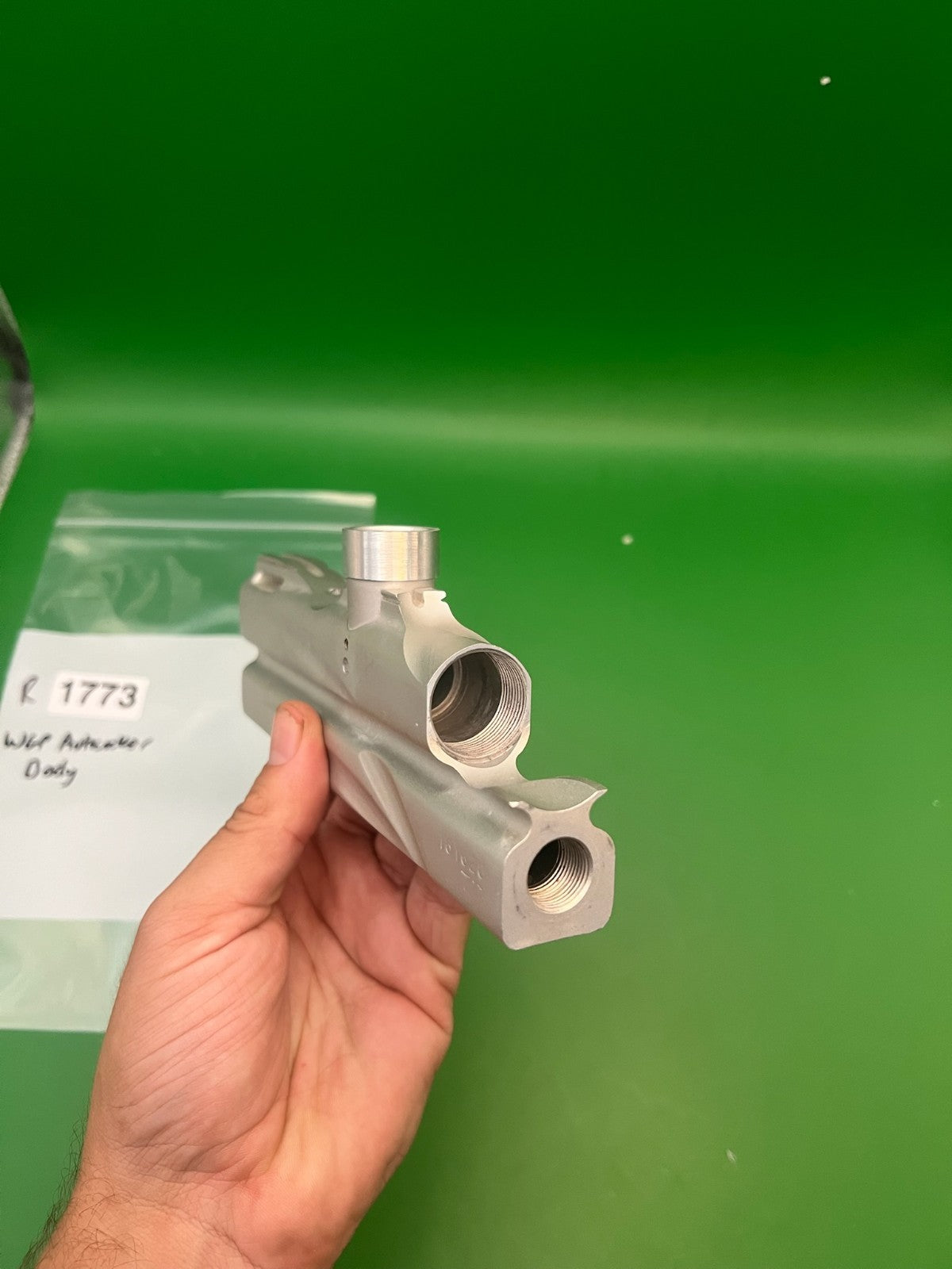 WGP Autococker Body Pro Stock With Feedneck Mod Silver