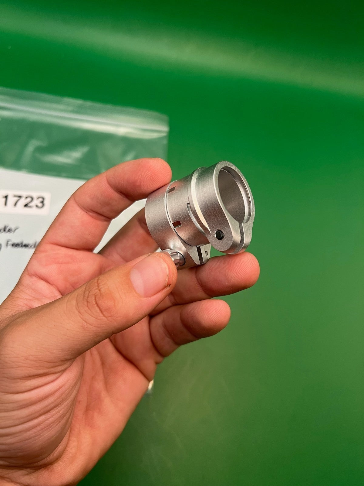 Autococker Clamping Feedneck Silver