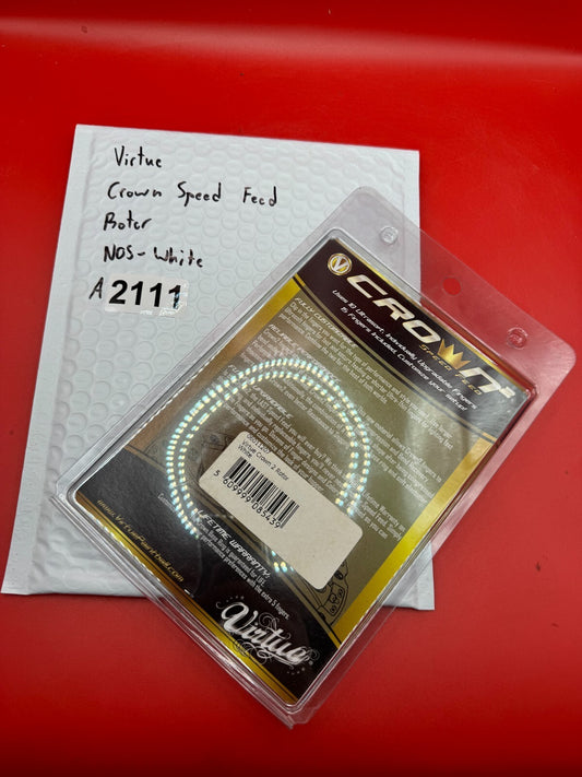 Virtue Crown Speed Feed Rotor NOS-White