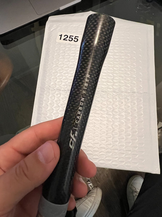 Dye Carbon Fiber Autococker Back - Lightweight CF Barrel Back AC Threads - Black
