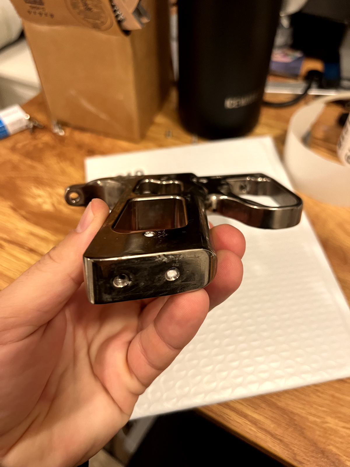 Dye Autococker Frame - Dust Black CNC Grip Frame for WGP Autococker