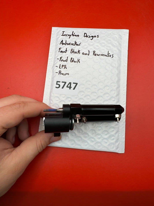 Inception Designs Autococker Front Block and Pnuematics -Front Block -LPR -Ram B