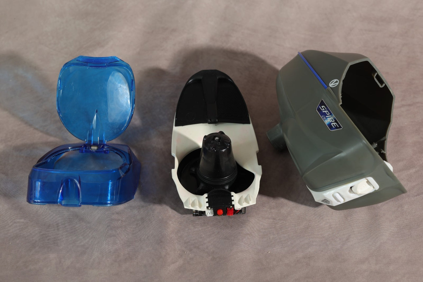 Virtue Spire 260 Grey + Blue Paintball Hopper