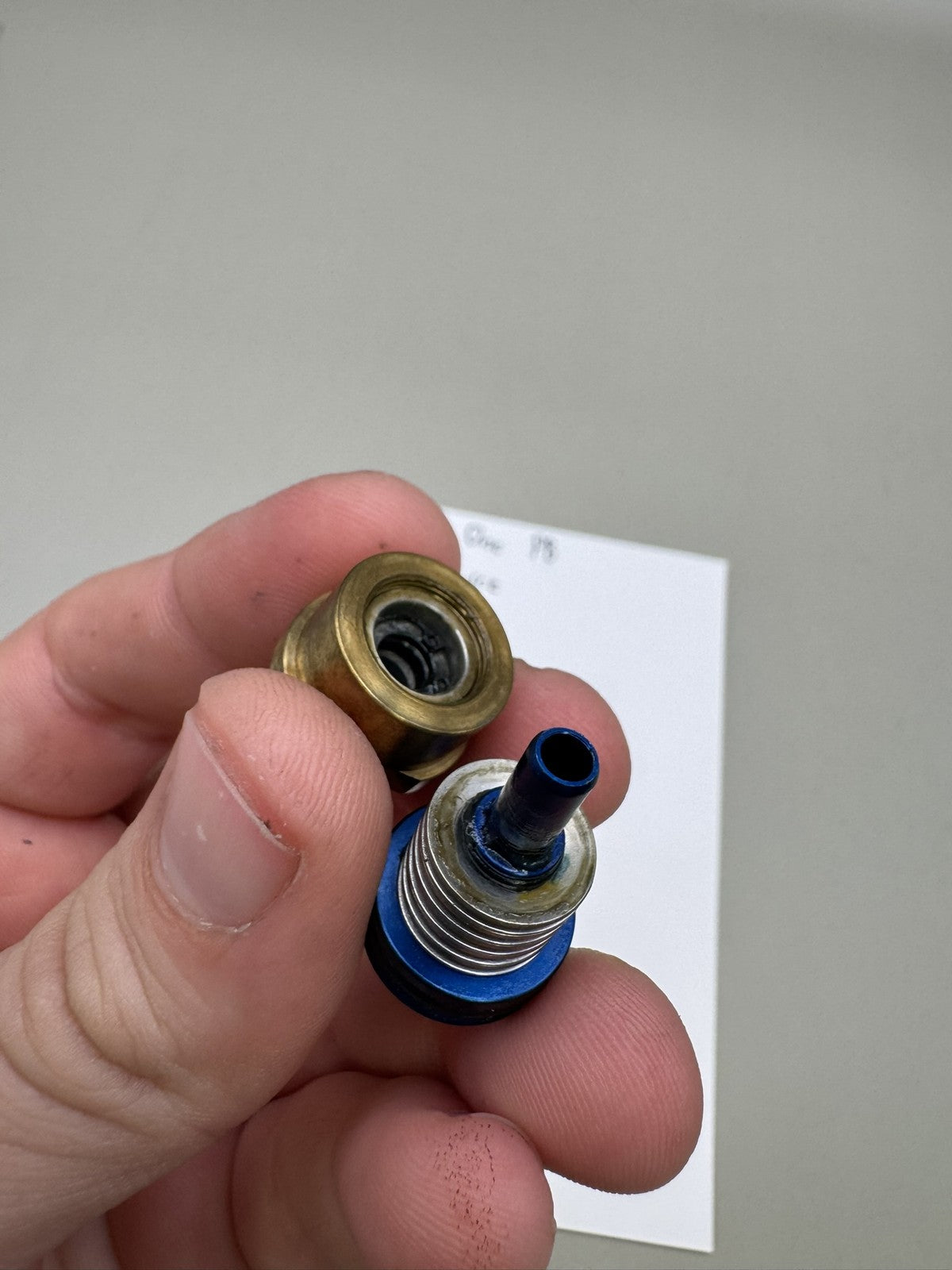 Field One PB V1 Force HPR High Pressure Regulator Blue Gold